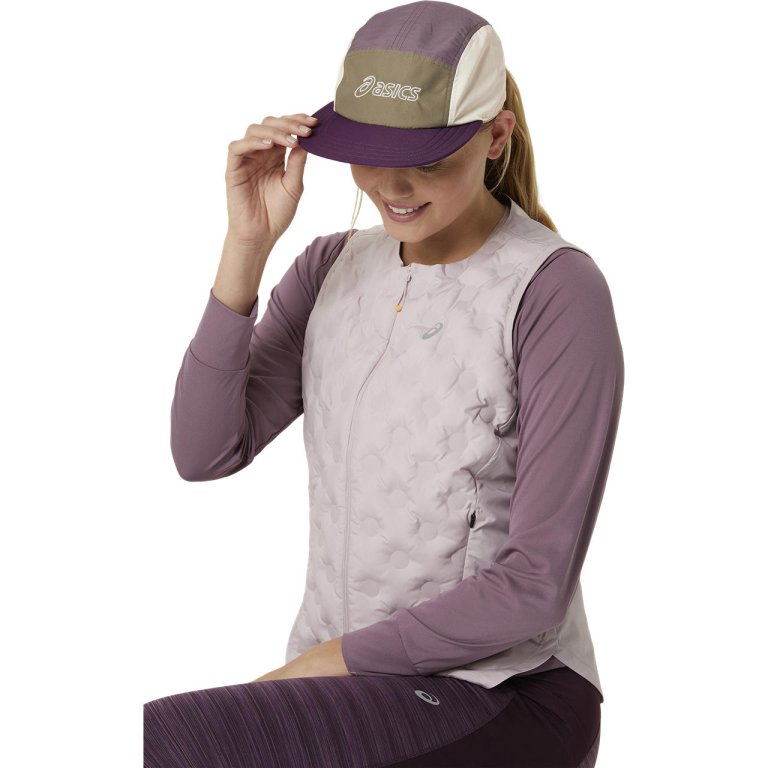 Кепка Asics Asics 5 Panel Cap - коричнева/рожева
