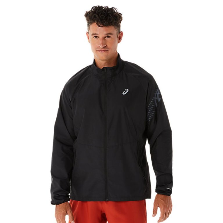 Куртка Asics Icon Jacket M - чорна