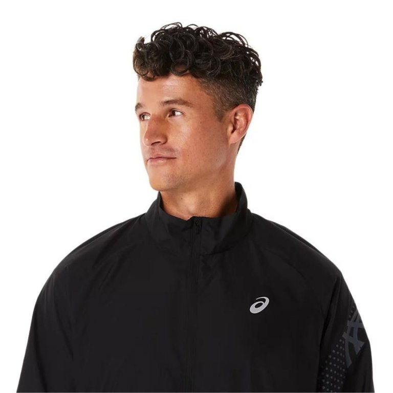 Куртка Asics Icon Jacket M - чорна