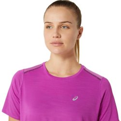 Футболка Asics Road SS Top W - фіолетова
