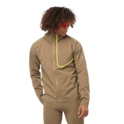 Куртка Salomon Bonatti Trail Jkt M - бежевий