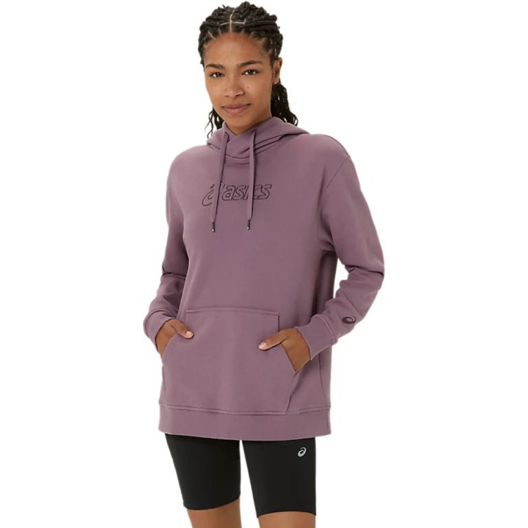 Худі Asics Logo Oth Hoodie W - фіолетовий