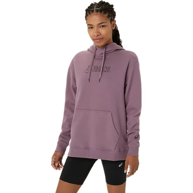 Худі Asics Logo Oth Hoodie W - фіолетовий