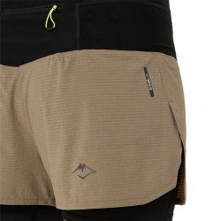 Шорти Asics Fujitrail 2-N-1 Short W - коричневий / чорний