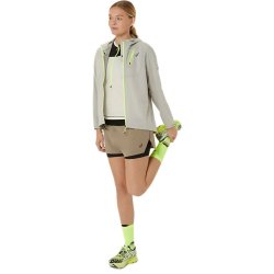 Шорти Asics Fujitrail 2-N-1 Short W - коричневий / чорний