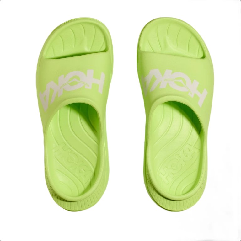 Взуття Hoka Ora Athletic Slide - зелені
