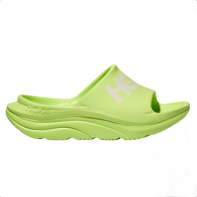 Взуття Hoka Ora Athletic Slide - зелені