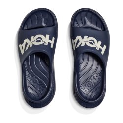 Взуття Hoka Ora Athletic Slide - синій/білий