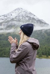 Шапка ON Merino Beanie - синя