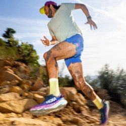 Шорти Hoka Glide 5 Short with Brief M - сині