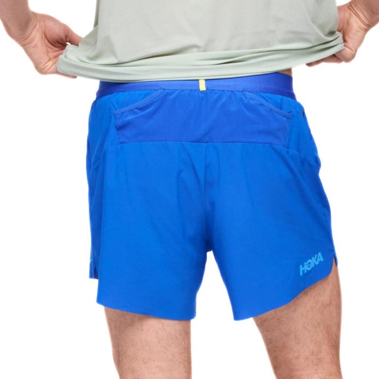 Шорти Hoka Glide 5 Short with Brief M - сині
