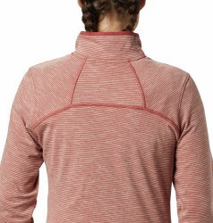 Кофта Columbia Firwood Camp Striped Fleece W - червоний