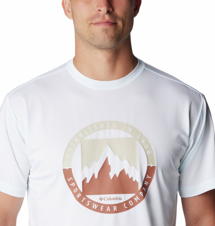 Футболка Columbia Ice Lake™ II SS Tee M - білий