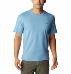 Футболка Columbia Burnt Lake™ Graphic SS Tee M - синій