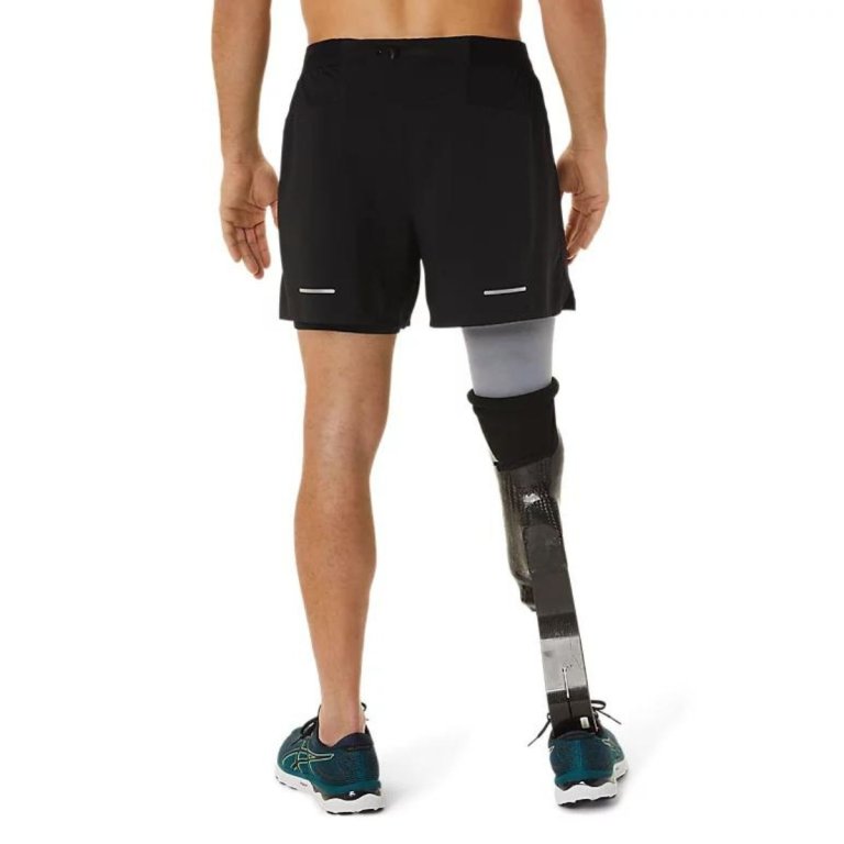Шорти Asics Road 2-N-1 5IN Short M - чорний