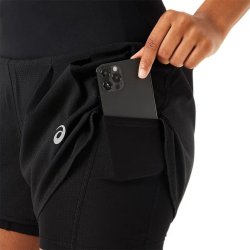 Шорти Asics Road 2-N-1 3.5IN Short W - чорні