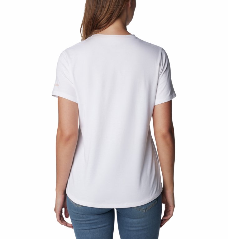 Футболка Columbia Sun Trek™ SS Graphic Tee W - білий