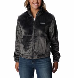 Куртка Columbia Fireside™ FZ Jacket W - темно-сірий/чорний