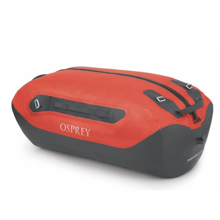 Сумка Osprey Transporter WP Duffel 100 - помаранчевий/чорний