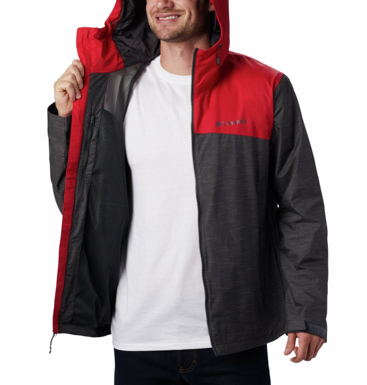 Куртка Columbia Ridge Gates Jacket M - сірий/червоний