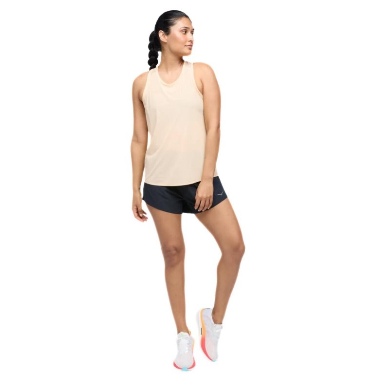 Майка Hoka Airolite Run Tank W - бежева