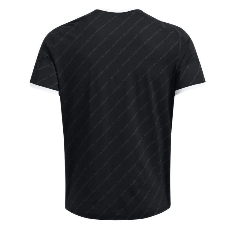 Футболка Under Armour Project Rock Rugby Shirt M - чорна