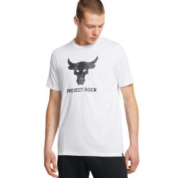 Футболка Under Armour UA Project Rock Payoff Graphic SS M - біла