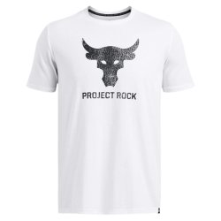 Футболка Under Armour UA Project Rock Payoff Graphic SS M - біла