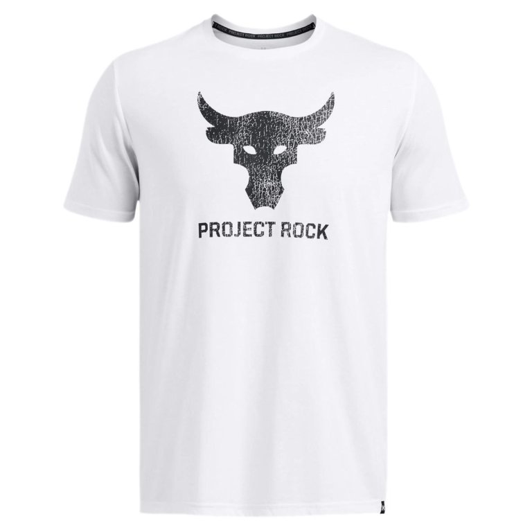 Футболка Under Armour UA Project Rock Payoff Graphic SS M - біла
