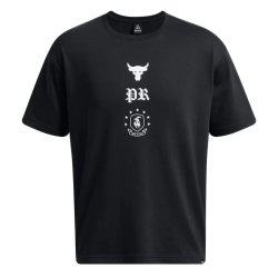 Футболка Under Armour Project Rock Terry Top Q3 M - чорна