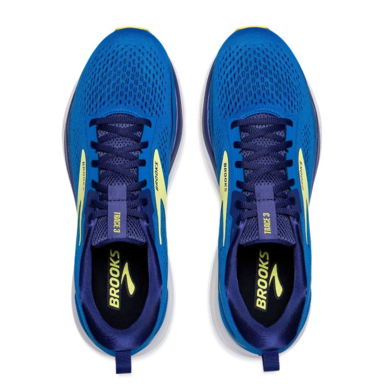Кросівки Brooks Trace 3 M - синьо/жовті