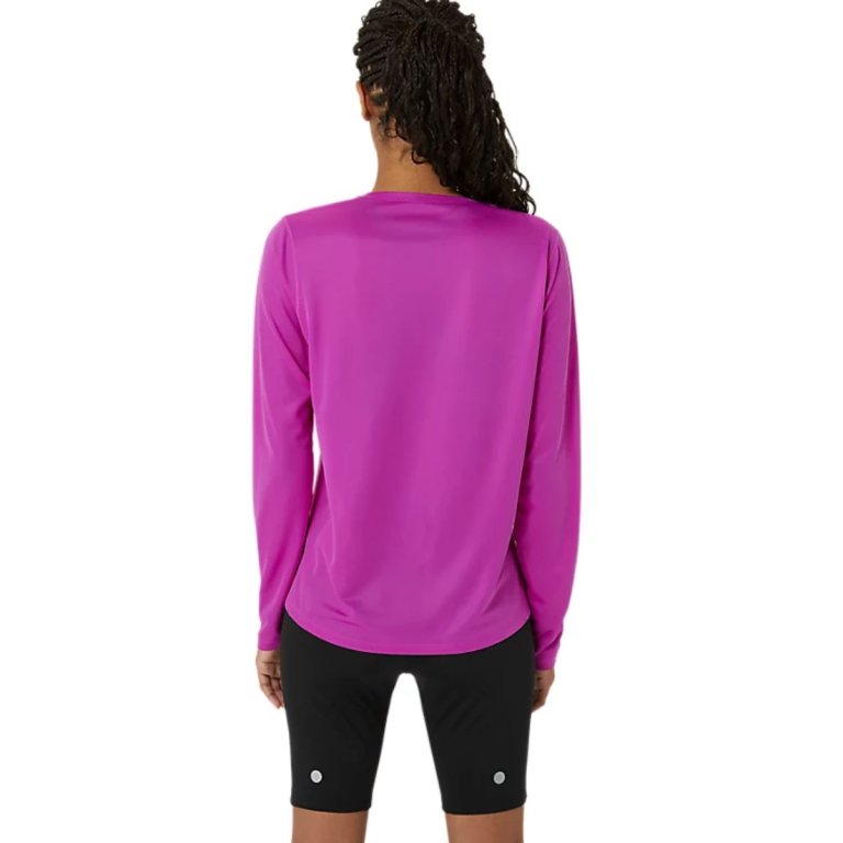 Футболка Asics Core LS Top W - фіолетова