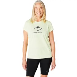 Футболка Asics Fujitrail Logo SS Top W - зелена