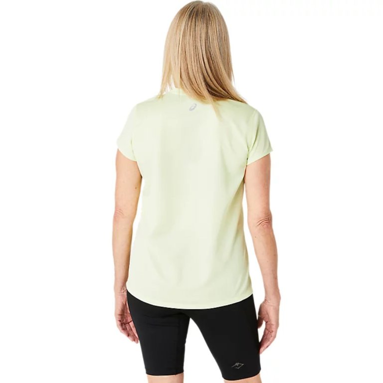 Футболка Asics Fujitrail Logo SS Top W - зелена