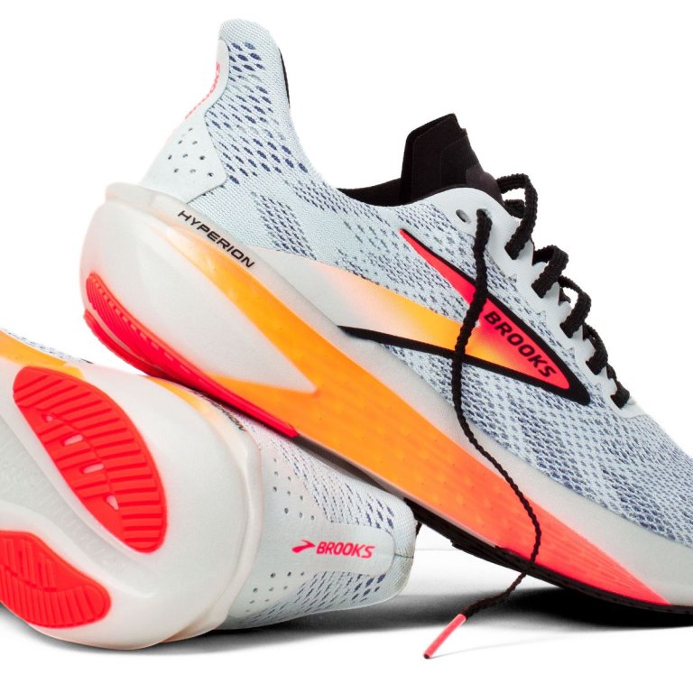 Кросівки Brooks Hyperion 2 W - біло/помаранчеві