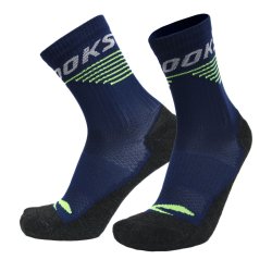 Шкарпетки Brooks High Point Crew Socks - синьо/жовті