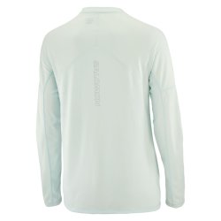 Футболка Salomon Sense Aero LS Tee GFX W - синій