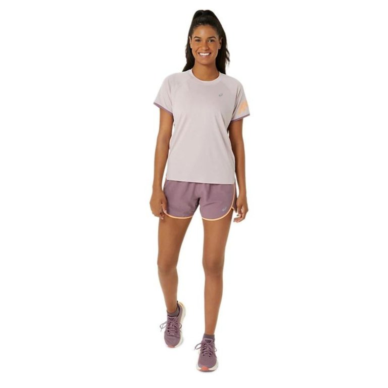 Шорти Asics Icon 4IN Short W - фіолетовий