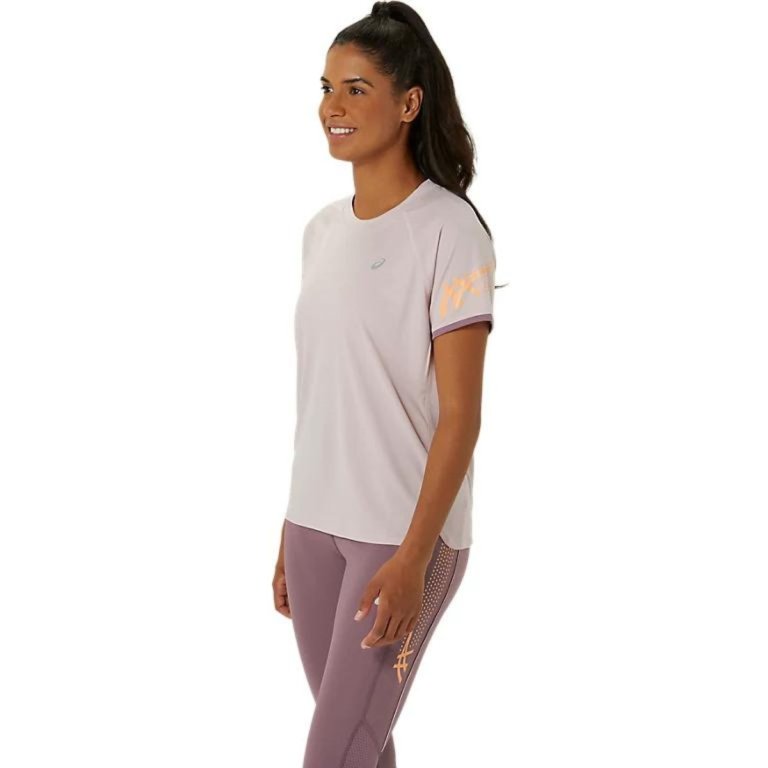Tričko Asics Icon SS Top W - ružová