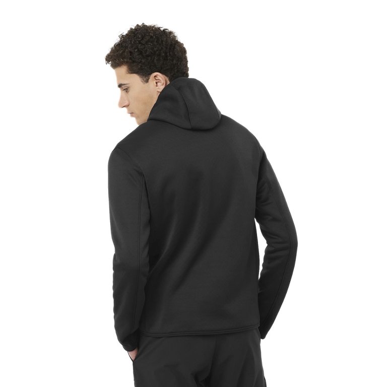 Світшот Salomon Essential Midfleece FZ M - чорний