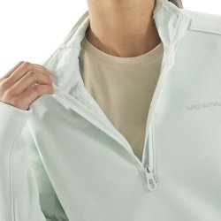 Світшот Salomon Essential Midfleece HZ W - синій