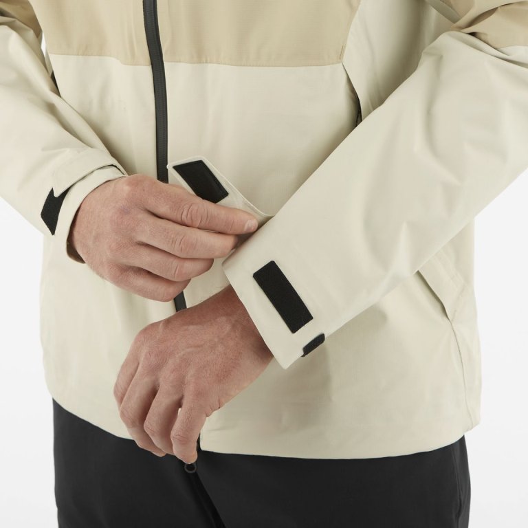 Куртка Salomon Outerpath 2.5L Jacket M - бежевий
