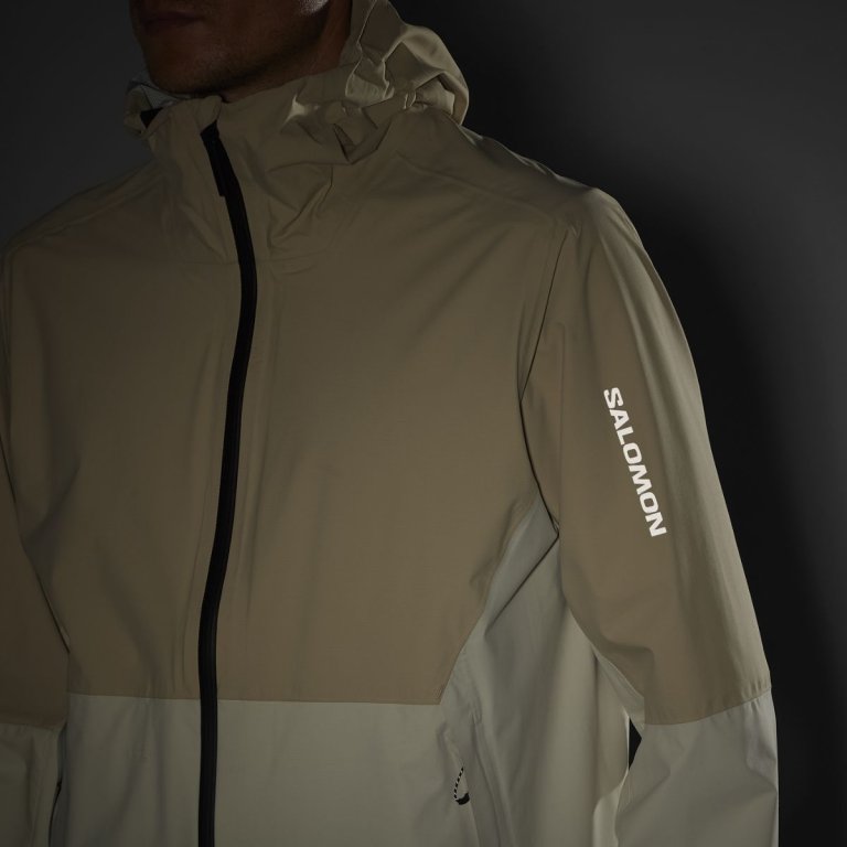 Куртка Salomon Outerpath 2.5L Jacket M - бежевий