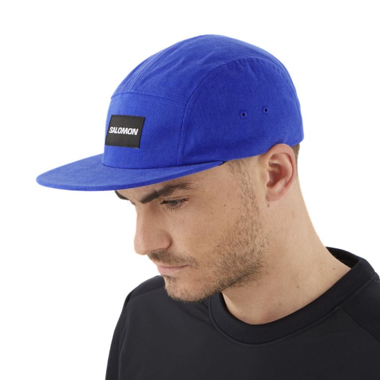 Кепка Salomon Five P Cap - синя
