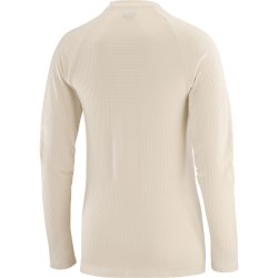 Футболка Salomon Essential Warm LS Top W - бежевий