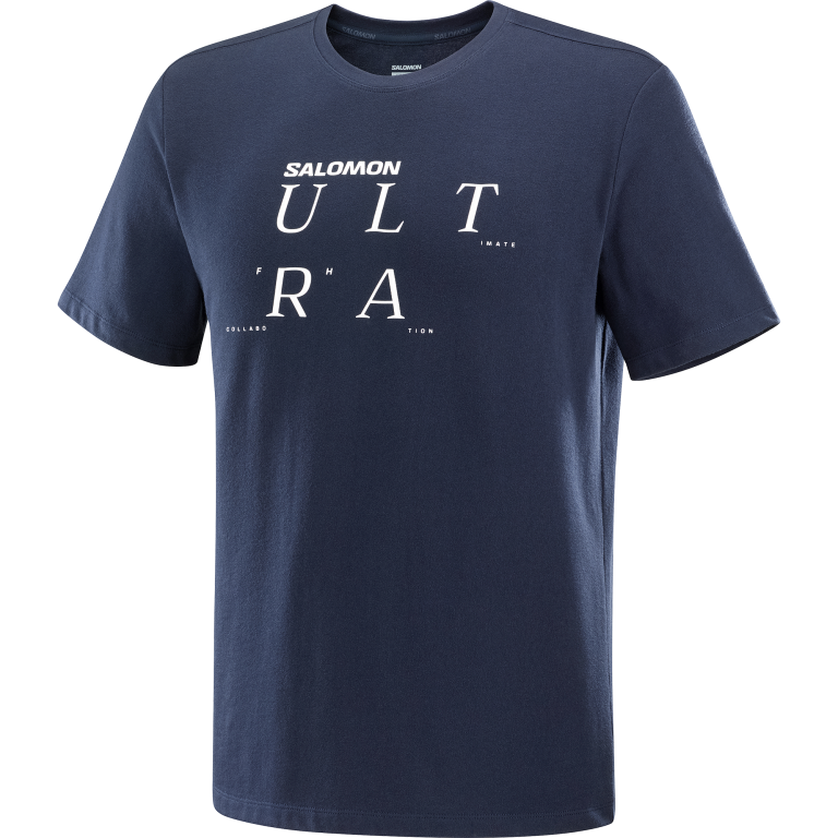 Футболка Salomon Ultra SS Tee M - чорний