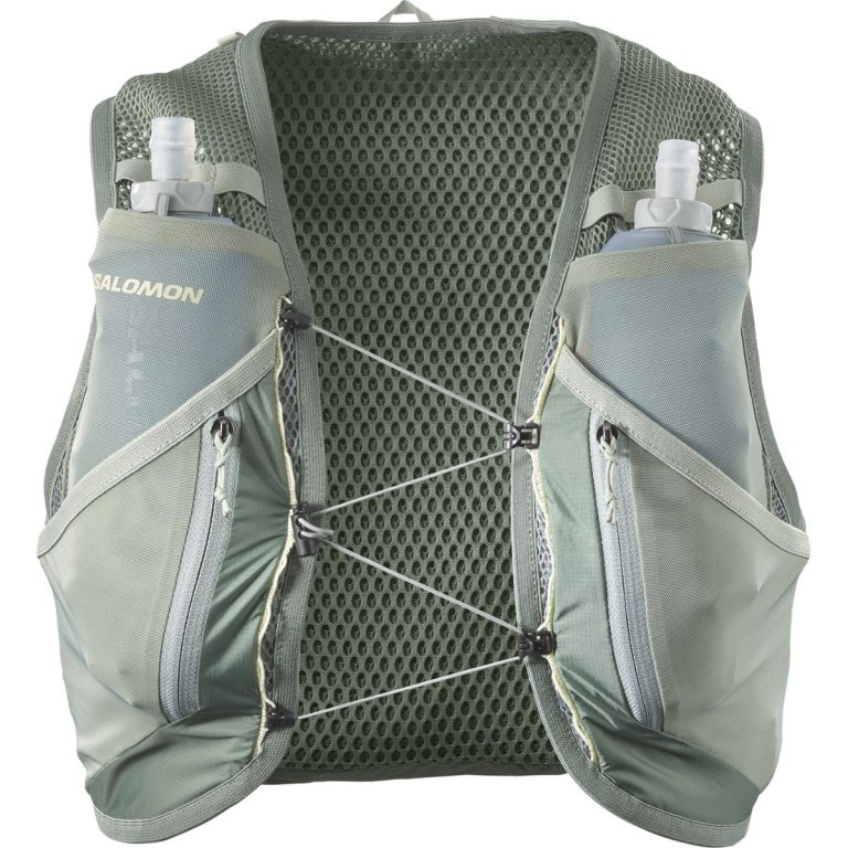Рюкзак Salomon Active Skin з флягами 12 - сірий