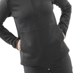 Світшот Salomon Essential Midfleece HZ W - чорний