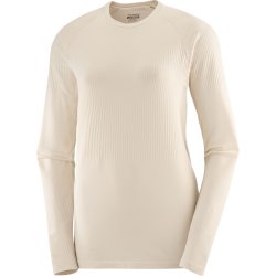 Футболка Salomon Sense Aero Seamless Tee W - бежевий