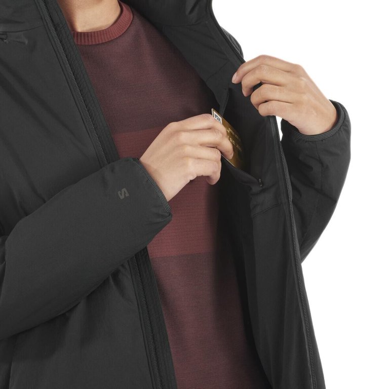 Куртка Salomon Mountain Flex Jkt W - чорна